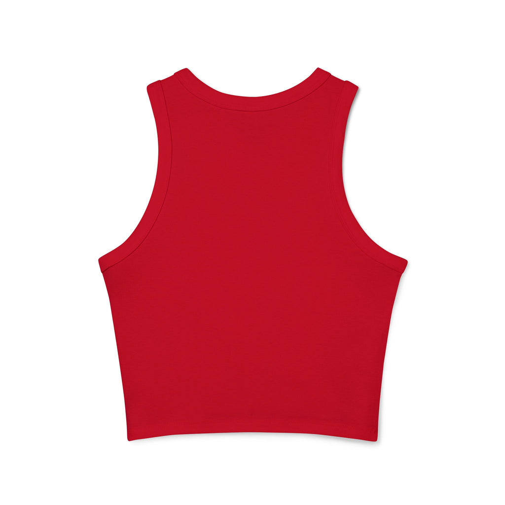 Doll Mania Women's Racer Cropped Tank Top