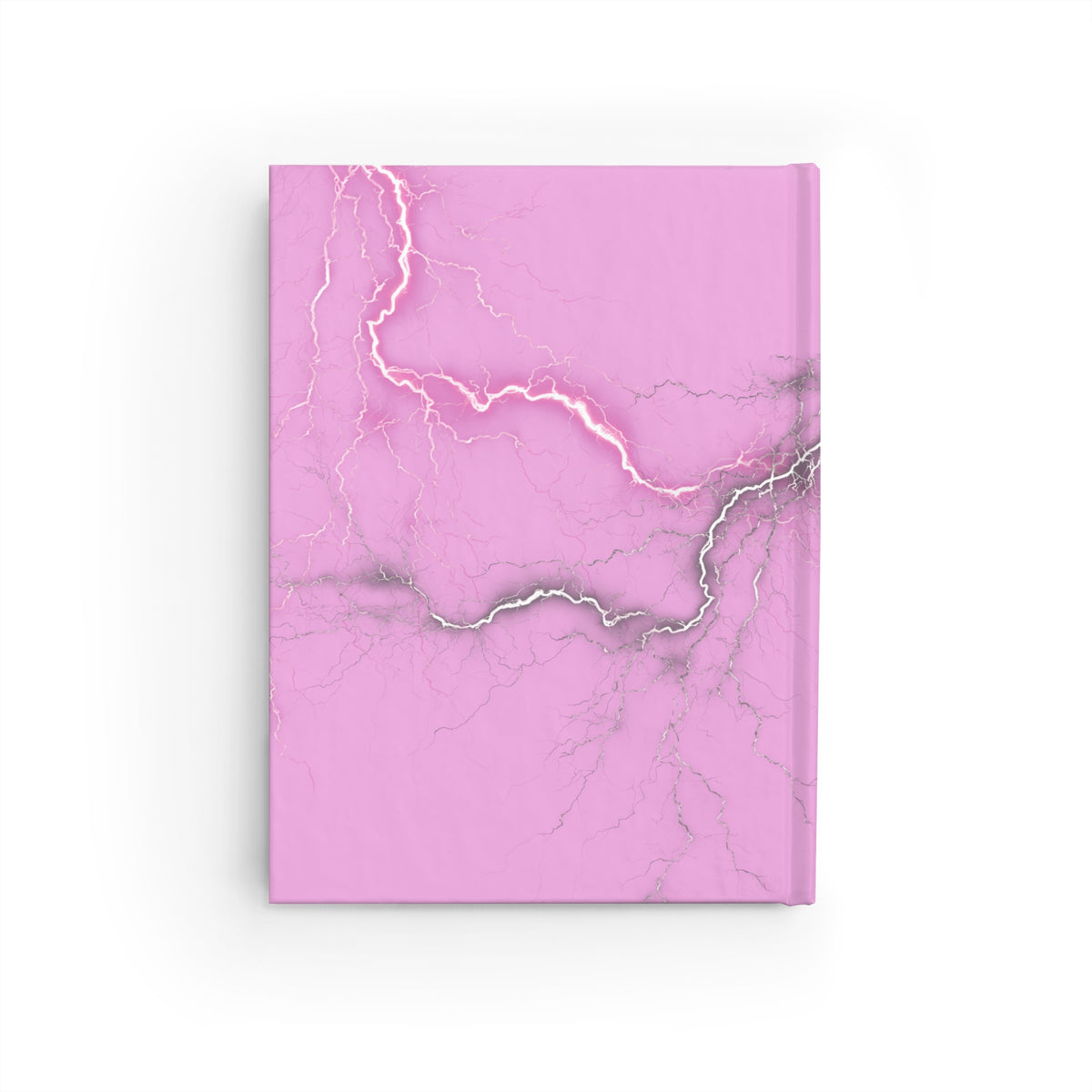 Doll Mania Pink Marble Ruled Journal