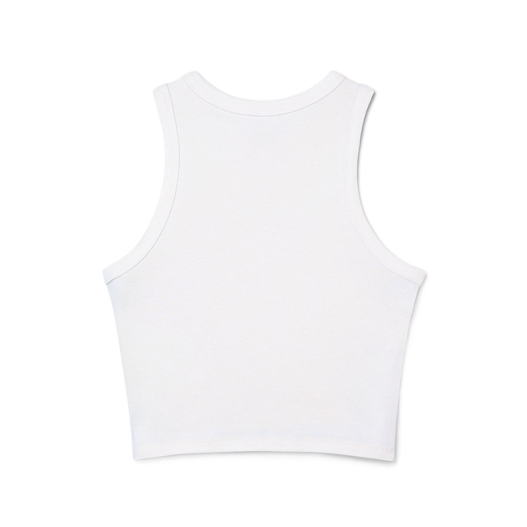 Doll Mania Women's Racer Cropped Tank Top