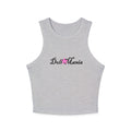 Doll Mania Women's Racer Cropped Tank Top